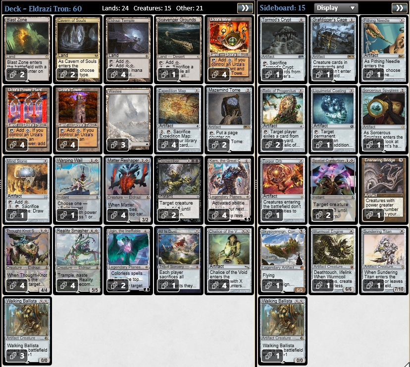 mtg デッキ　パーツ　モダン　エルドラージトロン　foil多め mtg デッキ パーツ モダン エルドラージトロン foil多め モダン